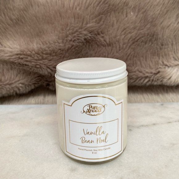 Vanilla Bean Soy Wax Candle - Picture 8 of 8
